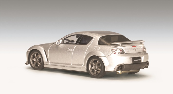 AutoArt 1/43 Mazda RX-8 Silver